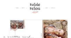Desktop Screenshot of natalienotions.com